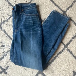 Madewell perfect vintage straight leg jean - never worn tags removed